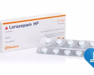 Lorazepam 2,5mg Hemofarm
